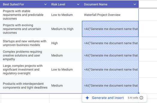 Hướng dẫn d&agrave;nh cho người mới bắt đầu để th&agrave;nh thạo Gemini + Google Sheets