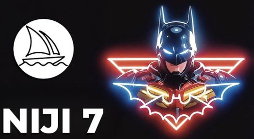 Tr&igrave;nh tạo ảnh AI anime Midjourney Niji 7