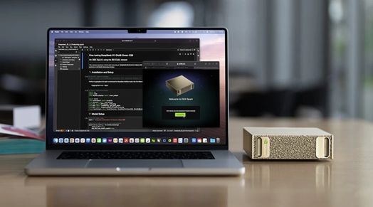 DGX Spark với CPU Nvidia Grace ARM 20 nhân và bộ nhớ 128 GB