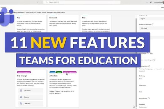 11 Tính năng mới của Microsoft Teams cải thiện trải nghiệm lớp học