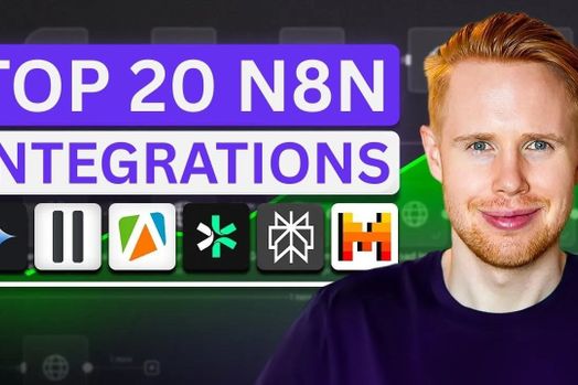 20 Tích hợp n8n thiết yếu bạn cần biết
