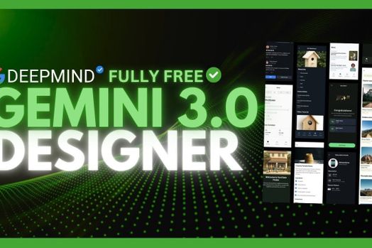 Bộ công cụ Gemini 3.0 Designer miễn phí: Biến ý tưởng thành ứng dụng & trang web trực tuyến nhanh chóng (Không cần mã hóa)