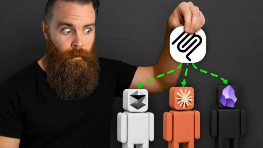 Sơ đồ cho thấy MCP tự động h&oacute;a quy tr&igrave;nh l&agrave;m việc với LLM