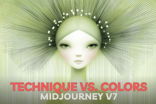 Các phong cách nghệ thuật kỹ thuật số Midjourney 7 tuyệt đẹp: Kỹ thuật so với Màu sắc