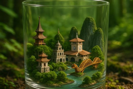 Việt Nam trong ly thủy tinh giữa rừng