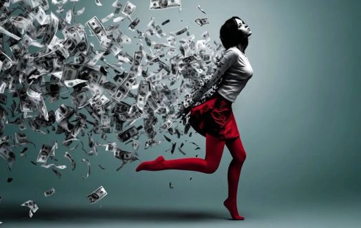 Biểu đồ đường đối chiếu 1 nghìn tỷ USD đầu tư vào AI từ năm 2015 với UBI cung cấp 64 USD mỗi tháng cho các hộ gia đình điển hình của Hoa Kỳ.