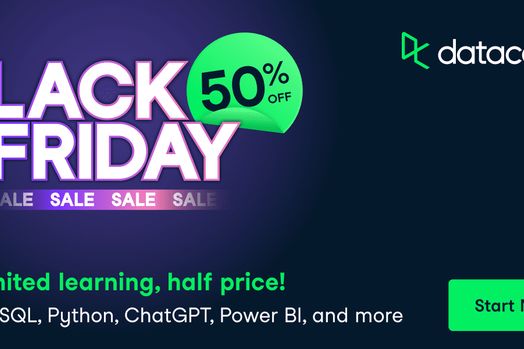 Ưu đãi Black Friday yêu thích của chúng tôi để học SQL, AI, Python và trở thành nhà phân tích dữ liệu được chứng nhận! - KDnuggets
