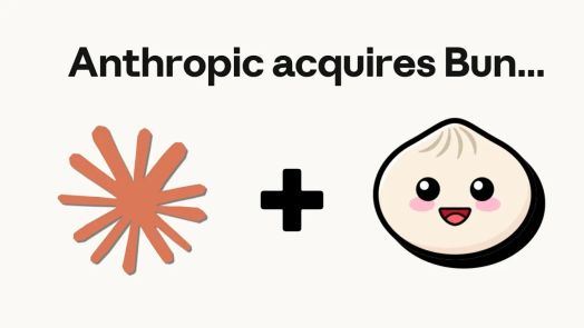 Minh họa Bun gia nhập Anthropic để hỗ trợ các môi trường runtime JavaScript nhanh cho các tác nhân viết mã và quy trình làm việc của nhà phát triển.