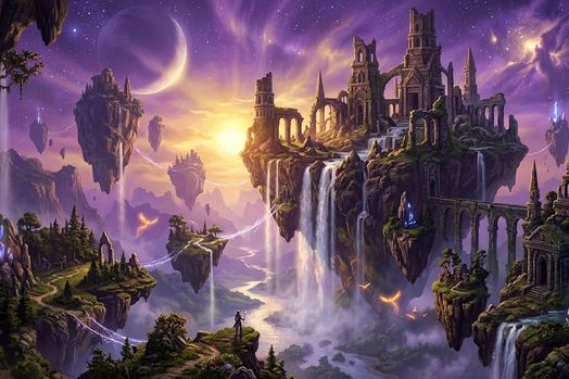 Prompt tạo ảnh nghệ thuật AI - từ concept art đến landscape, style Midjourney