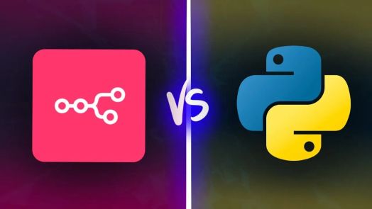 So sánh nền tảng trực quan của n8n và khả năng lập trình của Python cho phát triển AI