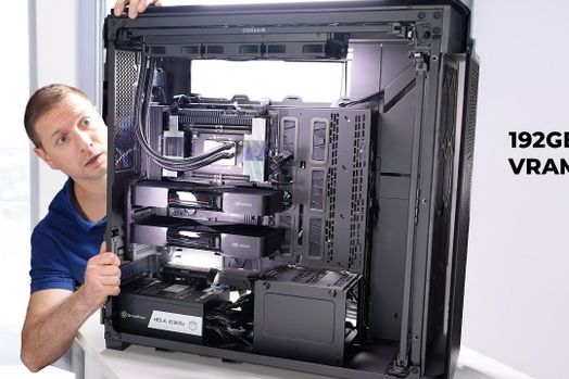 Chạy các mô hình AI 235B khổng lồ cục bộ trên hệ thống PC quái vật này