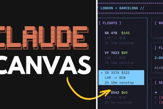 Trợ lý lập kế hoạch Claude Canvas: Xây dựng giao diện tùy chỉnh cho email, du lịch hoặc lịch trình của bạn