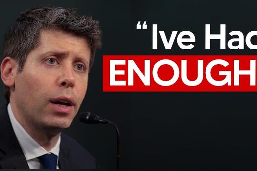 Sam Altman mất bình tĩnh trong cuộc phỏng vấn: 