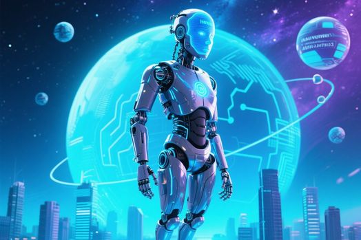 Ảnh 3D siêu thực với kết cấu tương lai