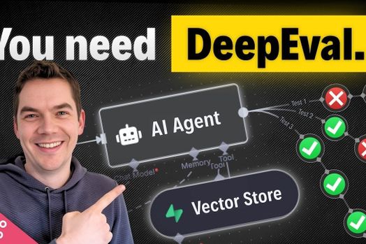 Xây dựng tác nhân AI thông minh hơn: Hướng dẫn n8n DeepEval để thành công với RAG