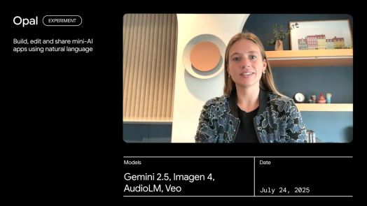 Nền tảng Opal của Google để ph&aacute;t triển ứng dụng AI kh&ocirc;ng m&atilde;
