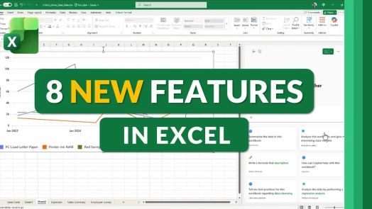Ảnh chụp m&agrave;n h&igrave;nh t&iacute;nh năng Copilot Chat được hỗ trợ bởi AI của Excel đang hoạt động