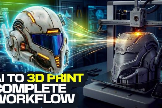 Cách sử dụng AI để tạo các thiết kế in 3D: không cần kỹ năng mô phỏng CAD