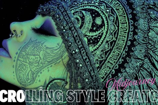 Công cụ phong cách dựa trên cuộn mới của Midjourney: Ghim, lưới nhỏ và thứ tự đảo ngược