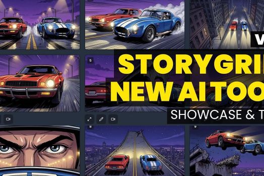 Công cụ AI Story Grid mới: Tạo hình ảnh AI gắn kết với các cảnh có thể tái sử dụng