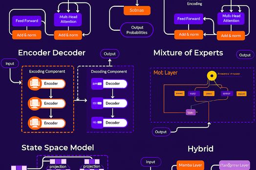 6 kiến trúc LLM cốt lõi mà mọi nhà xây dựng AI nên biết