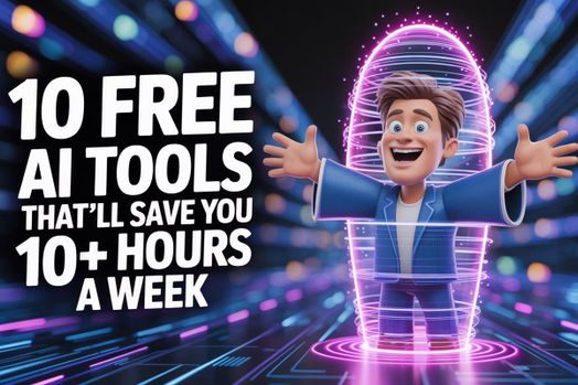 10 Công cụ AI MIỄN PHÍ sẽ giúp bạn tiết kiệm hơn 10 giờ mỗi tuần