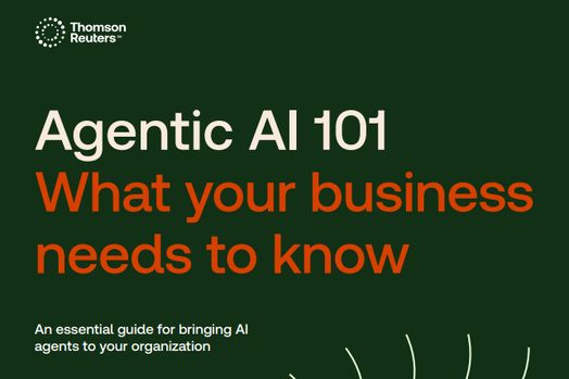 Thomson Reuters: Agentic AI 101