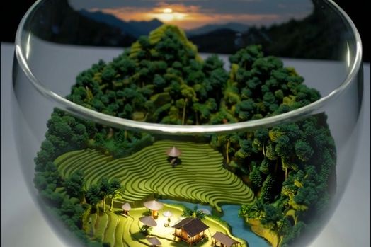 Phong cảnh Việt Nam thu nhỏ với 1 dòng lệnh