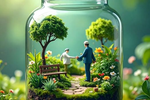 Chăm 1 khu vườn nhỏ "cuộc đời"