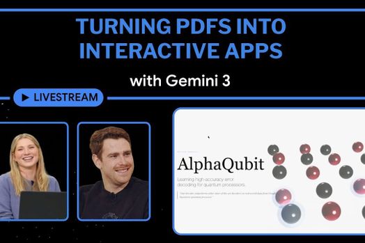 Gemini 3 : Cách biến PDF thành ứng dụng tương tác với các câu lệnh đơn giản