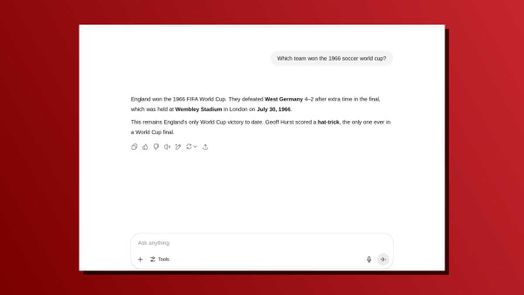 Ảnh chụp m&agrave;n h&igrave;nh c&acirc;u lệnh một d&ograve;ng của ChatGPT về c&acirc;u hỏi đố vui