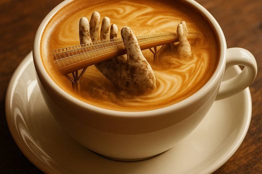 Cafe cuối tuần - chờ em đi học