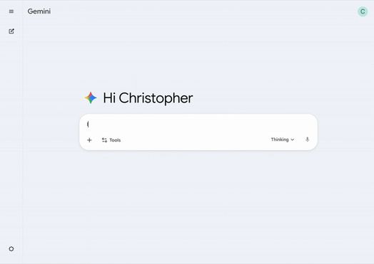 Một GIF l&agrave;m nổi bật bộ ph&aacute;t hiện h&igrave;nh ảnh AI của Gemini đang hoạt động.