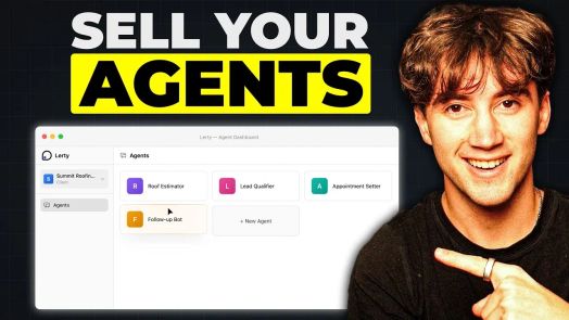 Bảng điều khiển Lerty hiển thị nhiều t&aacute;c nh&acirc;n AI của kh&aacute;ch h&agrave;ng được sắp xếp theo kh&ocirc;ng gian l&agrave;m việc với c&aacute;c thẻ trạng th&aacute;i v&agrave; t&oacute;m tắt sử dụng.