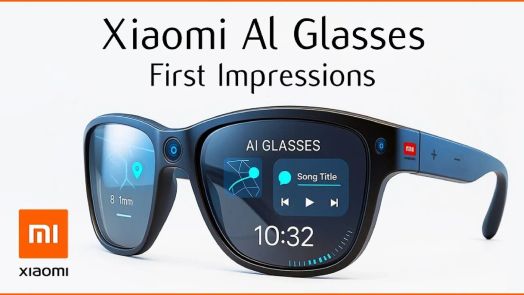 Cận cảnh Xiaomi AI Glasses thể hiện thiết kế đẹp mắt và khả năng AI tiên tiến của chúng