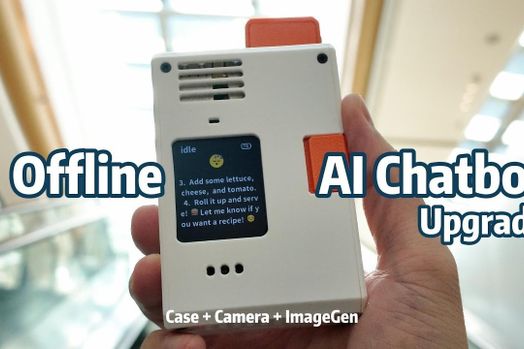 Nâng cấp trợ lý AI ngoại tuyến Raspberry Pi 5: Vỏ bảo vệ, Camera & Kỹ năng xử lý hình ảnh