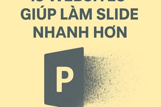 13 Website giúp "quẩy" slide nhanh hơn với sức mạnh AI
