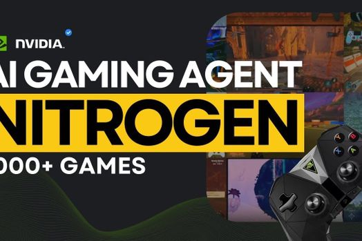 NVIDIA NitroGen Gaming AI: Được huấn luyện dựa trên 40.000 giờ chơi game